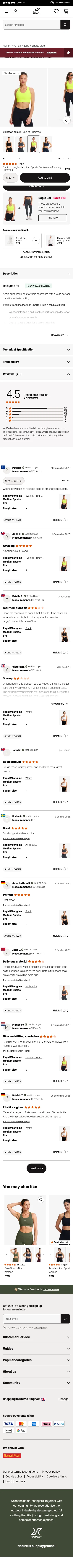 revolutionrace.co.uk/women/tops/sports-bra/rapid-v-longline-medium-sports-bra-women on mobile