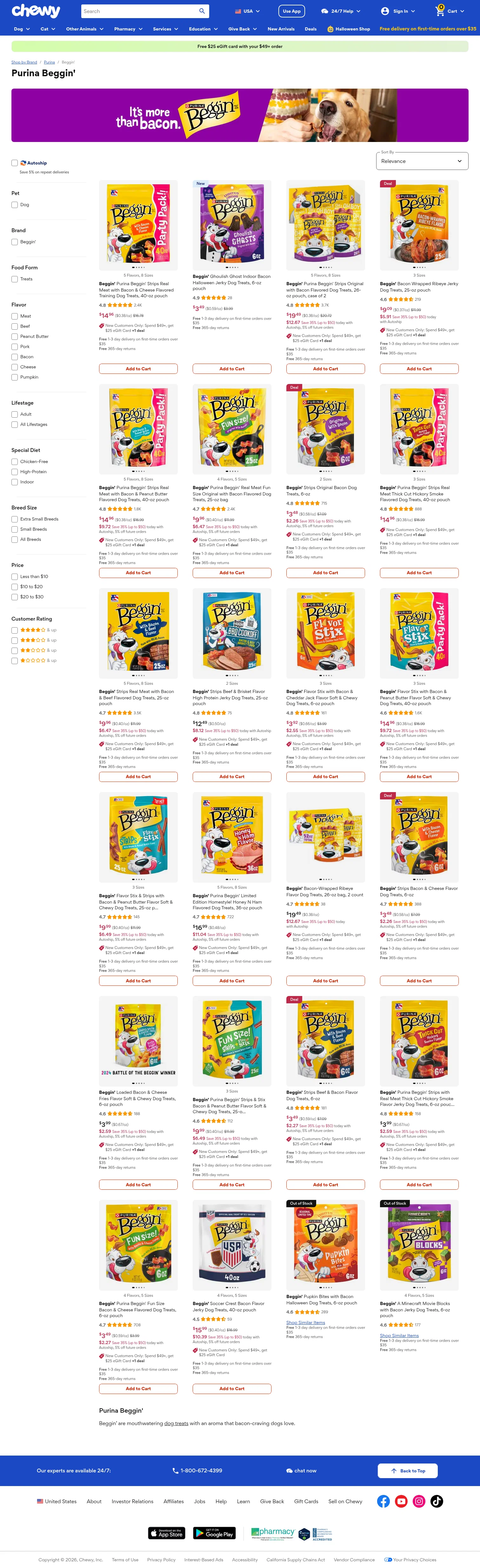 chewy.com/brands/beggin-7341 on desktop