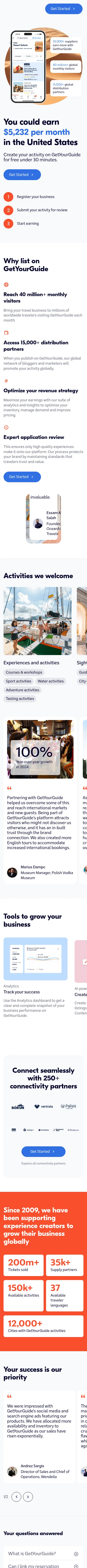 getyourguide.supply/ppc/join on mobile