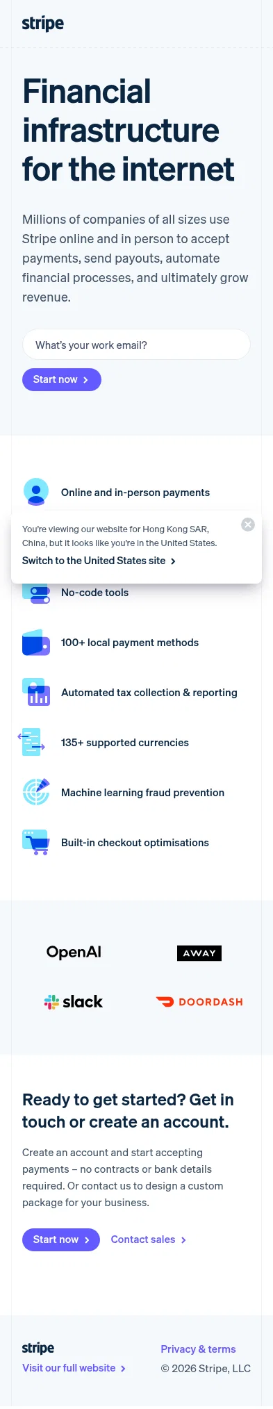 stripe.com/en-hk/lp/start-now on mobile