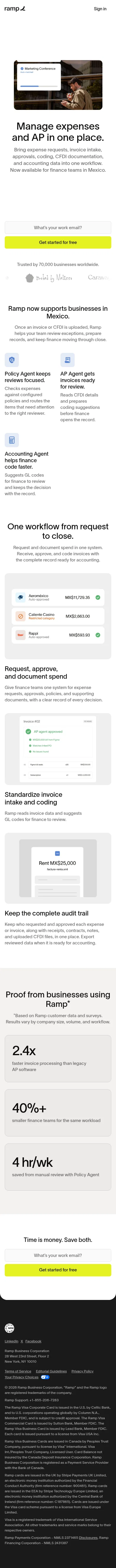 ramp.com/en-mx/lp2 on mobile