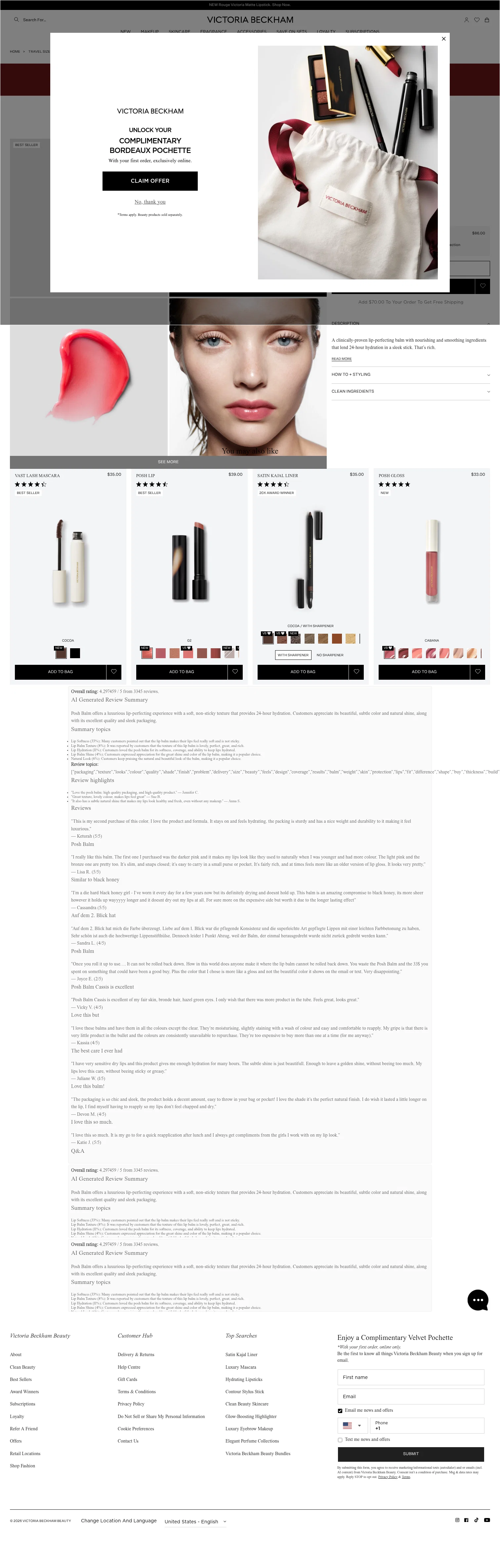 victoriabeckhambeauty.com/products/posh-balm on desktop