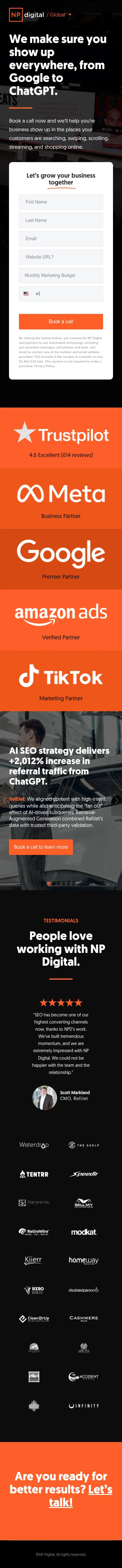 npdigital.com/consulting-meta on mobile