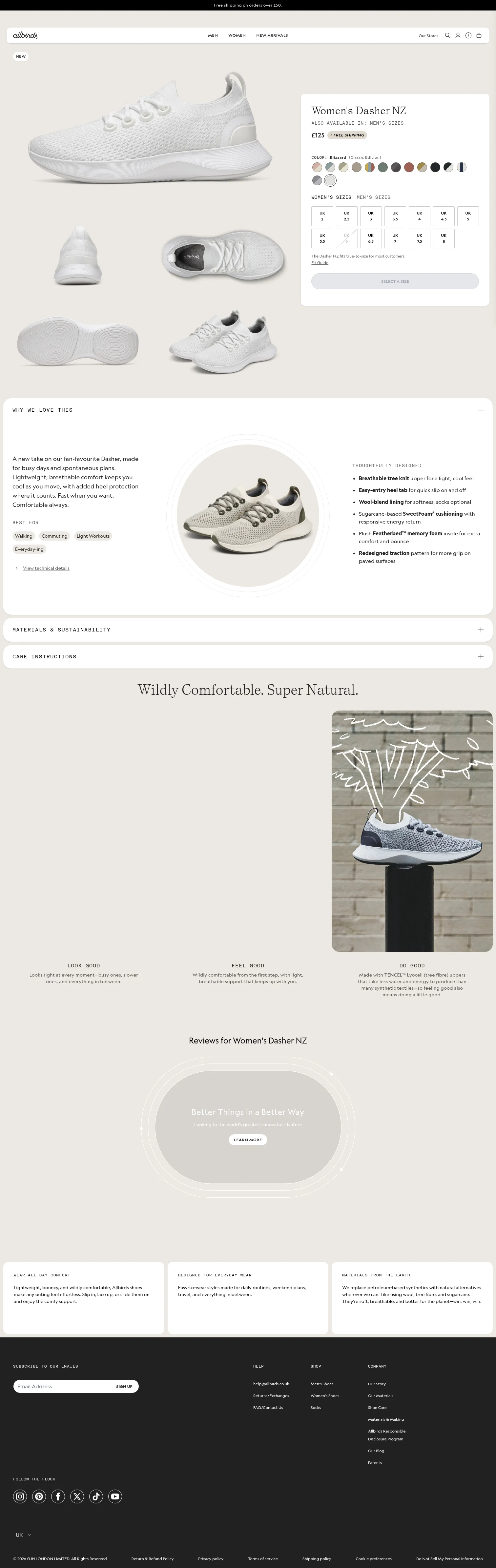allbirds.co.uk/products/womens-dasher-nz-blizzard on desktop