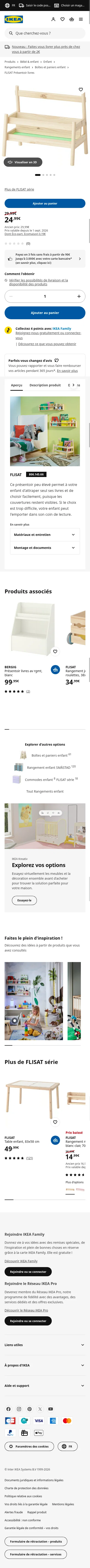ikea.com/fr/fr/p/flisat-presentoir-livres-80614566 on mobile