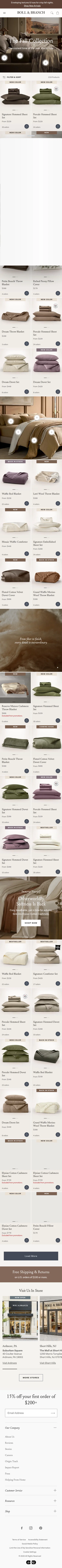 bollandbranch.com/collections/fall-collection on mobile