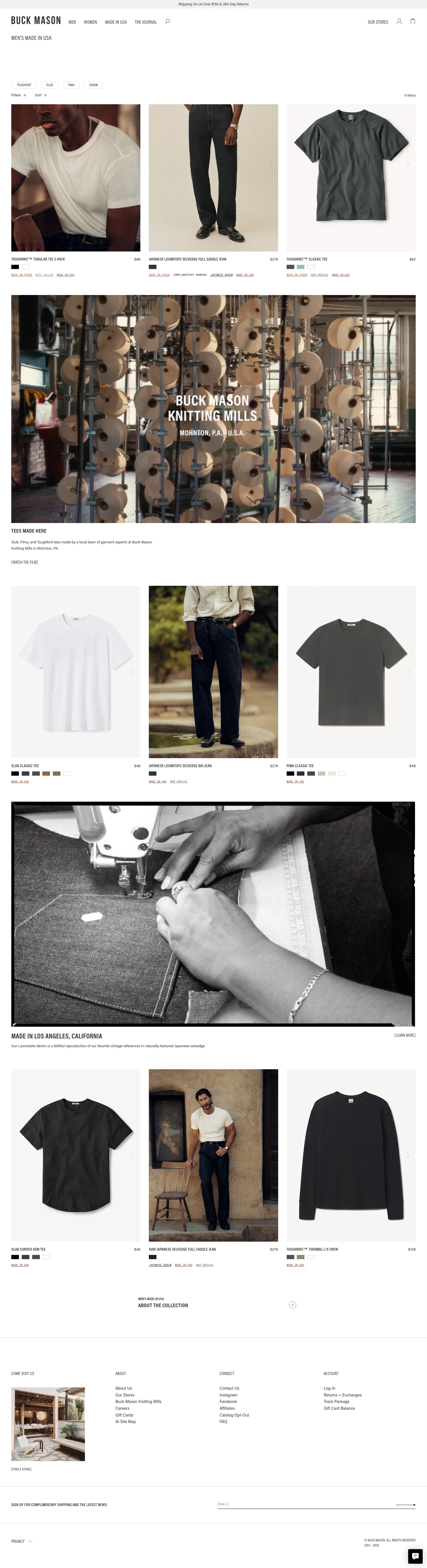 buckmason.com/collections/mens-made-in-usa on desktop
