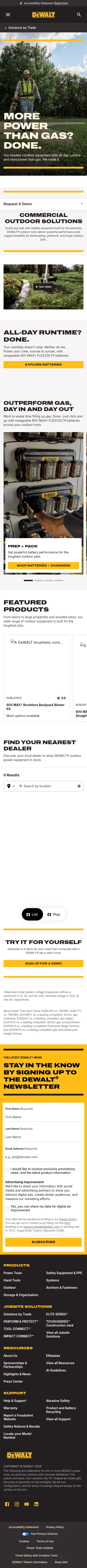 dewalt.com/en-us/jobsite-solutions/solutions-trade/outdoor on mobile