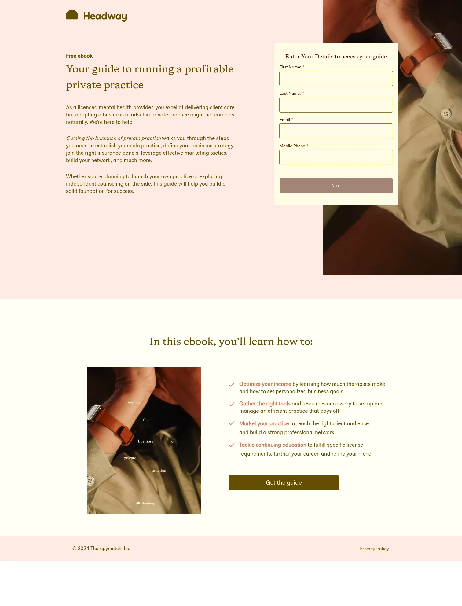 join.headway.co/content/private-practice-guide on desktop
