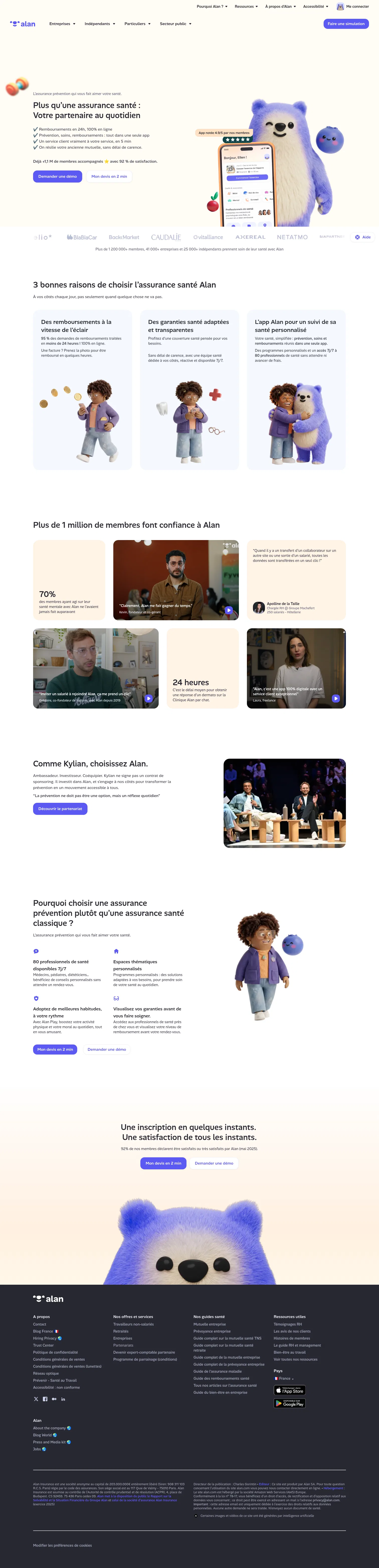 alan.com/fr-fr/l/homepage-paid-m-2026 on desktop, full screenshot