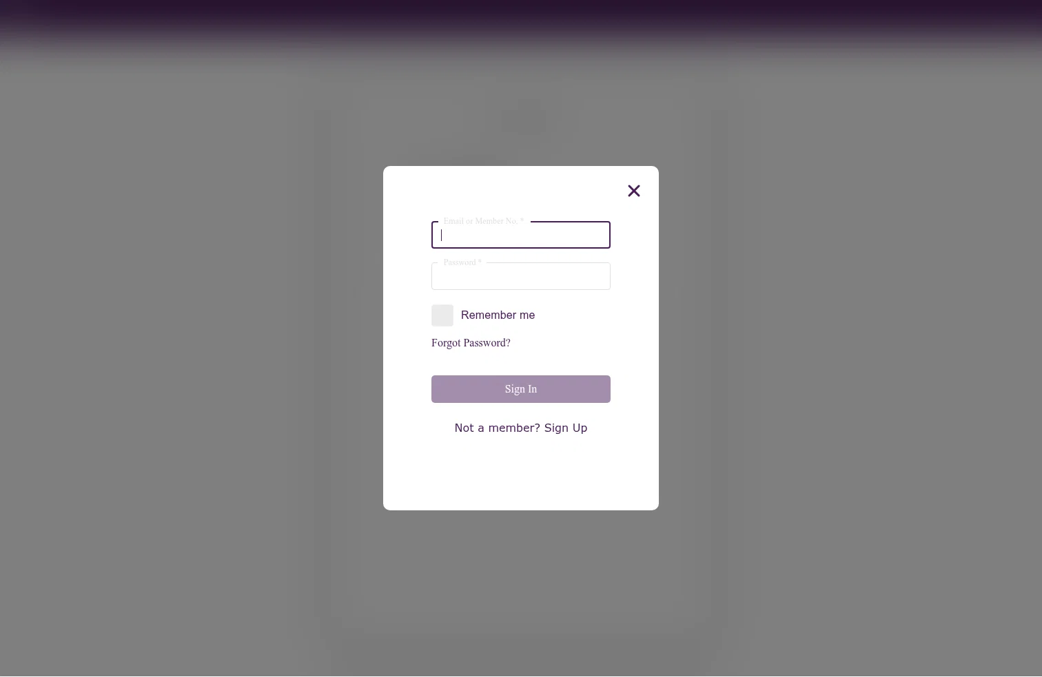 Oakberry landing page
