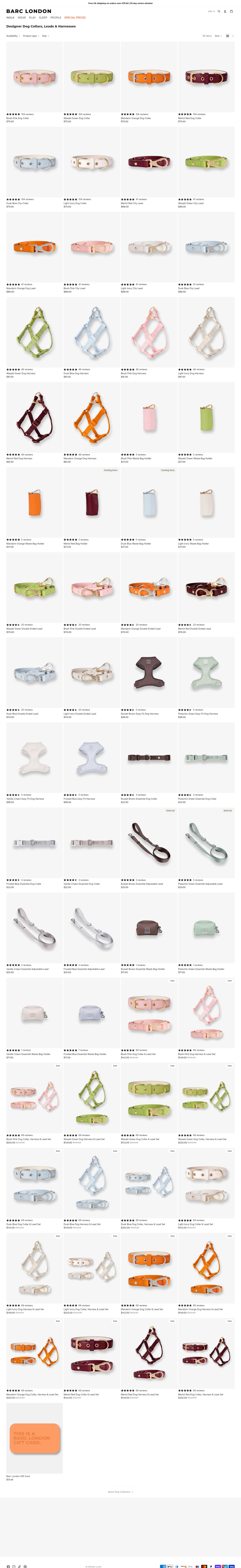 Barc London landing page