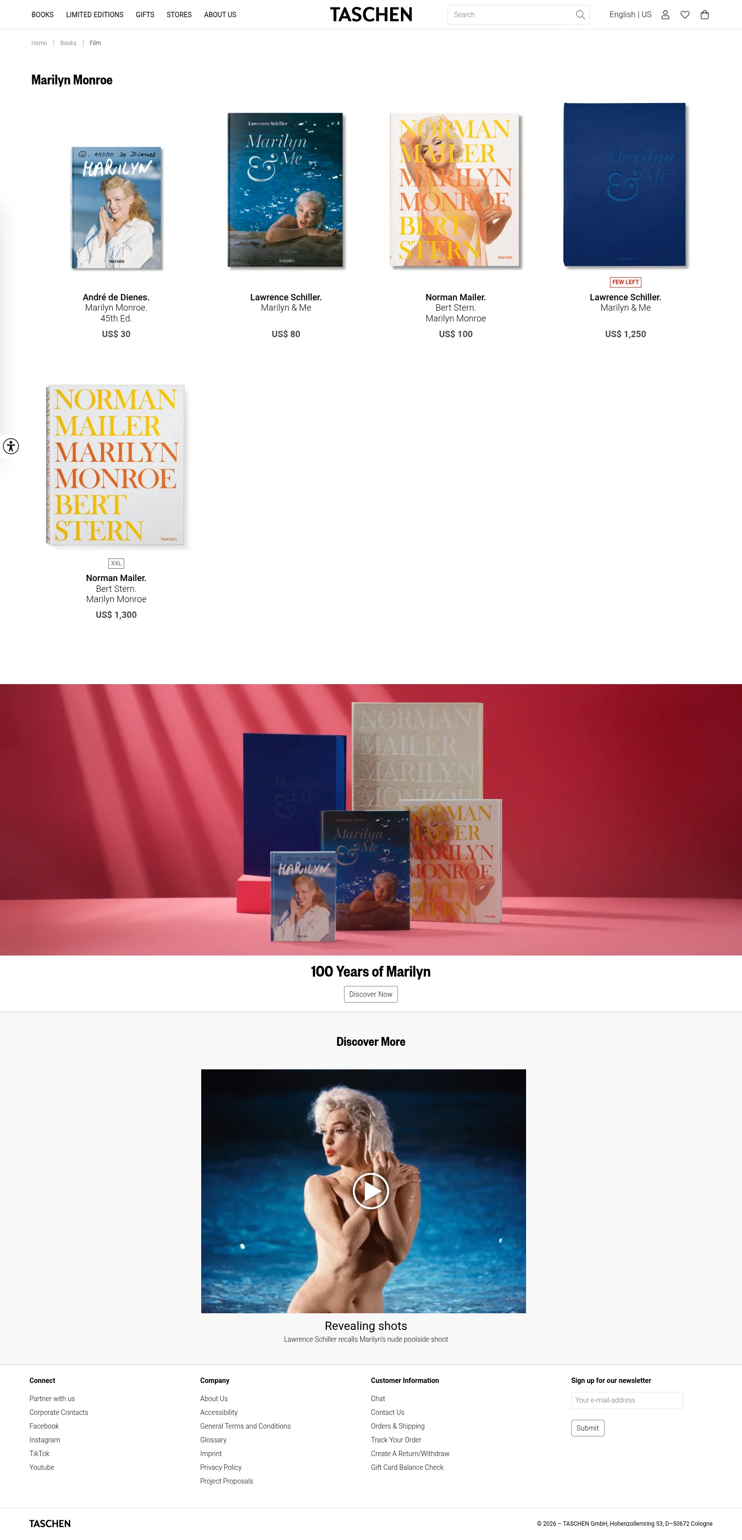 taschen.com/en/collection/marilyn-monroe on desktop