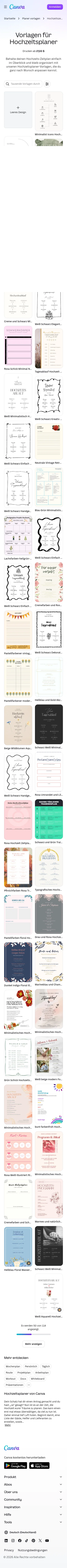 canva.com/de_de/terminplaner/vorlagen/hochzeit on mobile