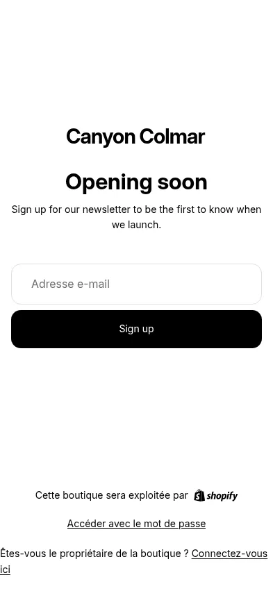 gagne-ton-canyon.com/password on mobile, full screenshot