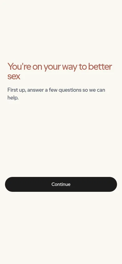 hims.ca/c/ed/start on mobile, full screenshot