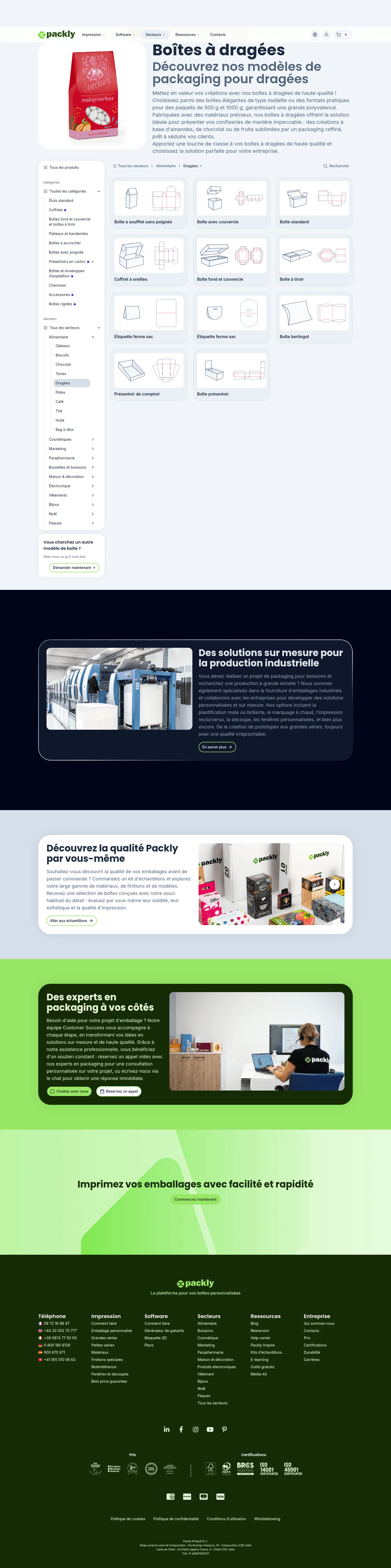 pack.ly/fr/secteurs/emballage-alimentaire/boites-dragees on desktop