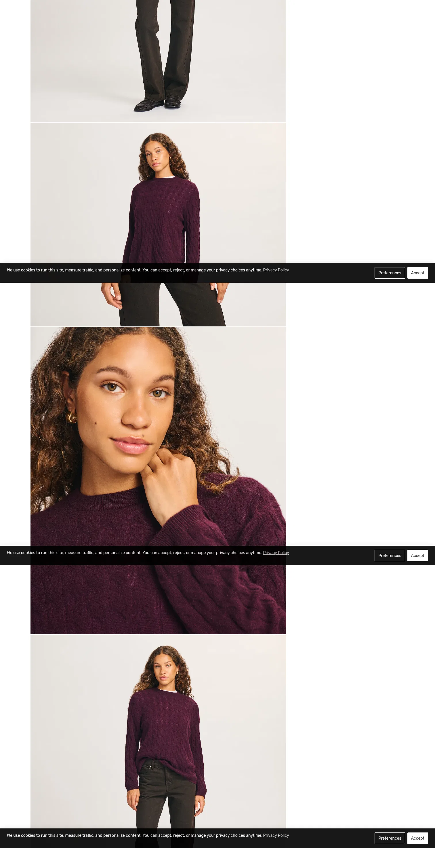 naadam.co/products/lightweight-cashmere-cable-oversized-crewneck-sweater on desktop, full screenshot