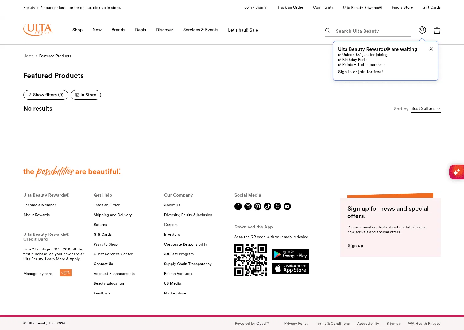 ulta.com/featured/nyx_gloss_liner on desktop, full screenshot