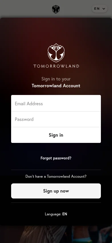 queue.tomorrowland.com/en/CL70VRZESFI8IU17DDE87 on mobile