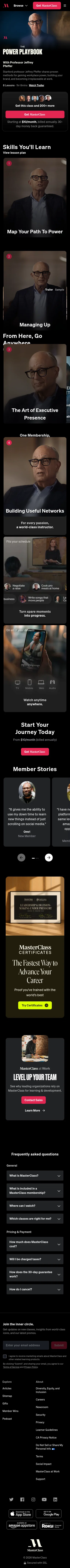 masterclass.com/classes/the-power-playbook on mobile