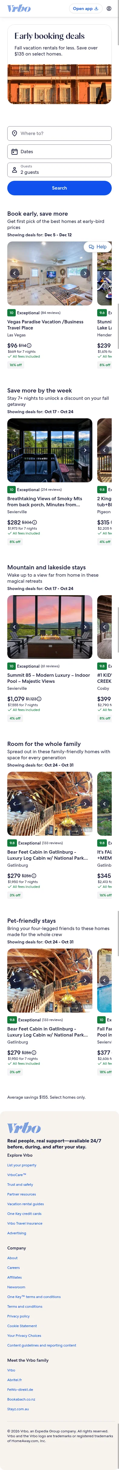 vrbo.com/deals/fall on mobile