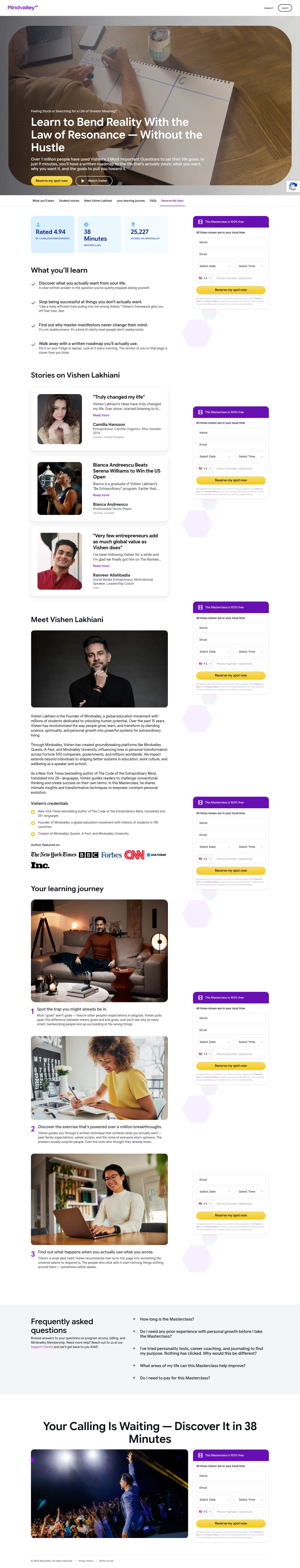 mindvalley.com/be-extraordinary/masterclass on desktop