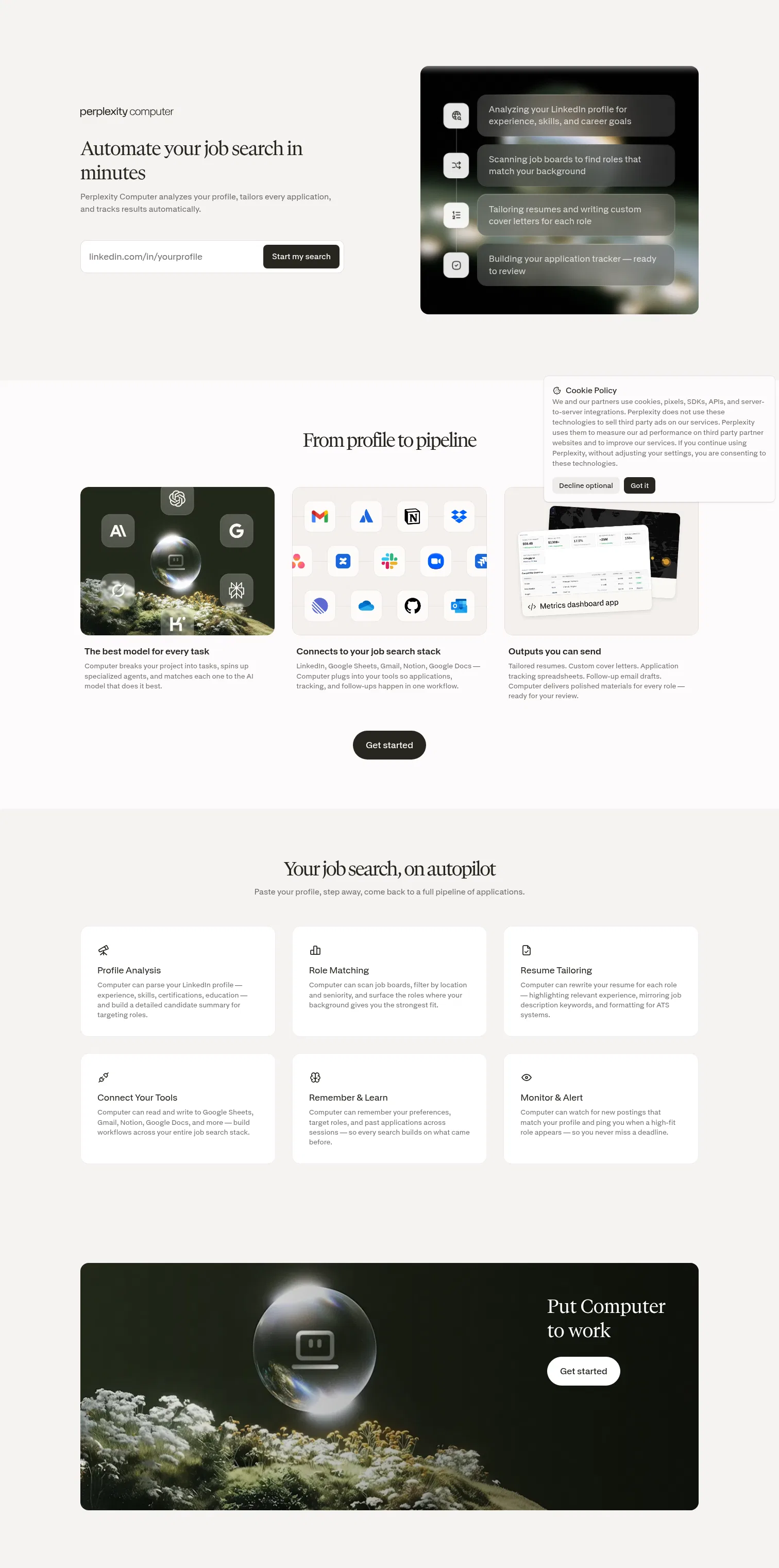 perplexity.ai/gen/computer/job-applications on desktop, full screenshot