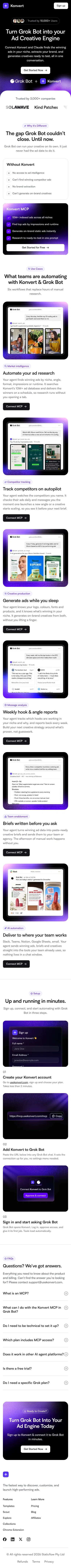 usekonvert.com/grok-bot-mcp on mobile