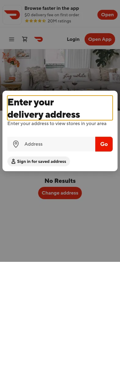 doordash.com/browse/list/c1524d2a-0491-4d21-a783-c16be0ce9c74 on mobile, full screenshot