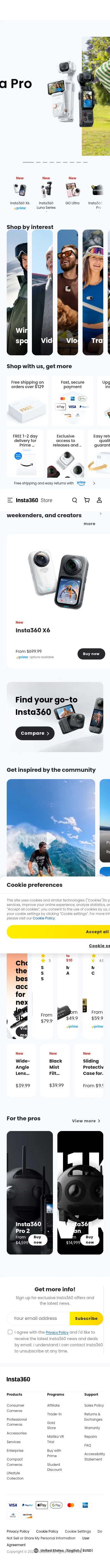 store.insta360.com/campaign/big-bold-days on mobile