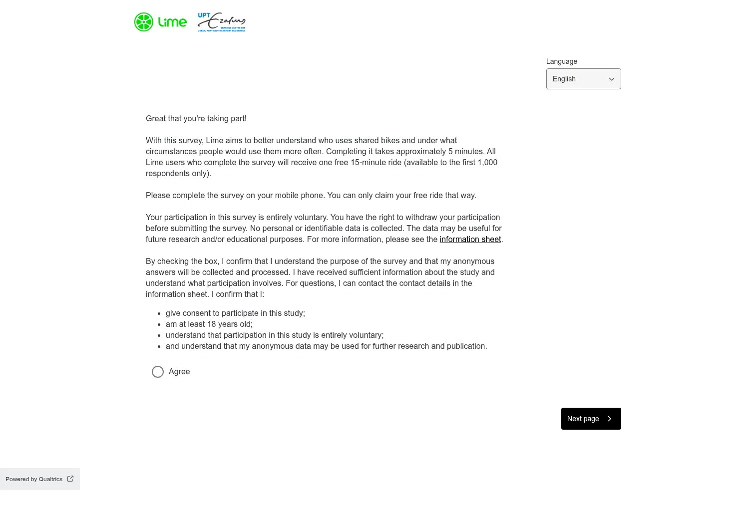 erasmusuniversity.eu.qualtrics.com/jfe/form/SV_2hQxLUVGILEJTHE on desktop, full screenshot