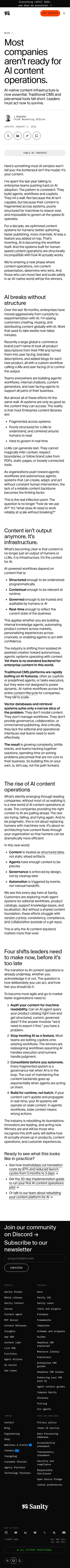 sanity.io/blog/the-quiet-reshape-of-content-operations on mobile