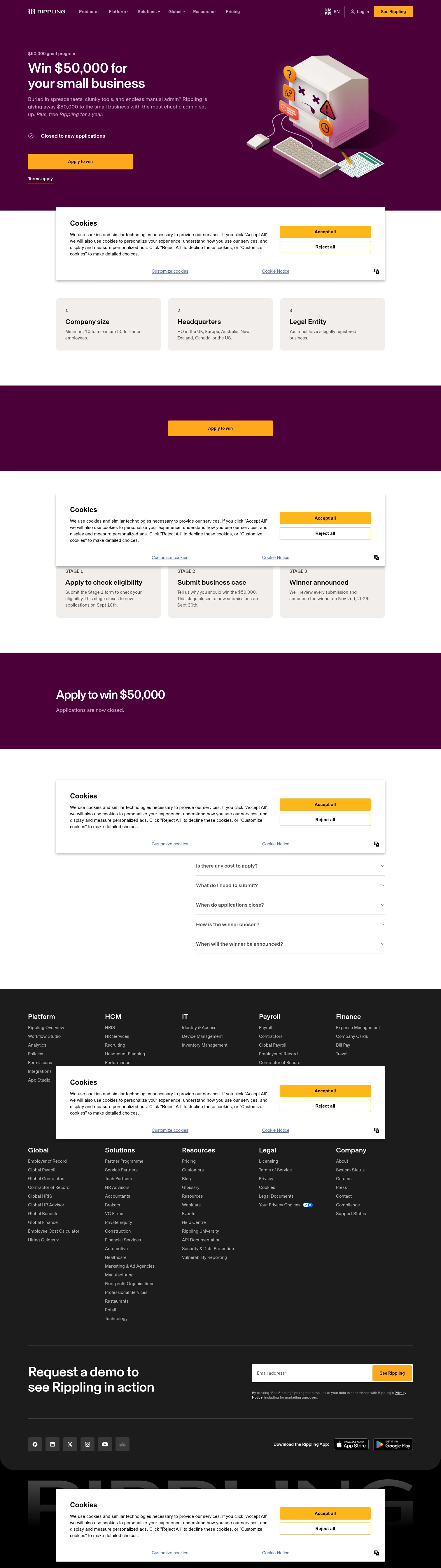 rippling.com/en-GB/smb-grant-competition on desktop, full screenshot