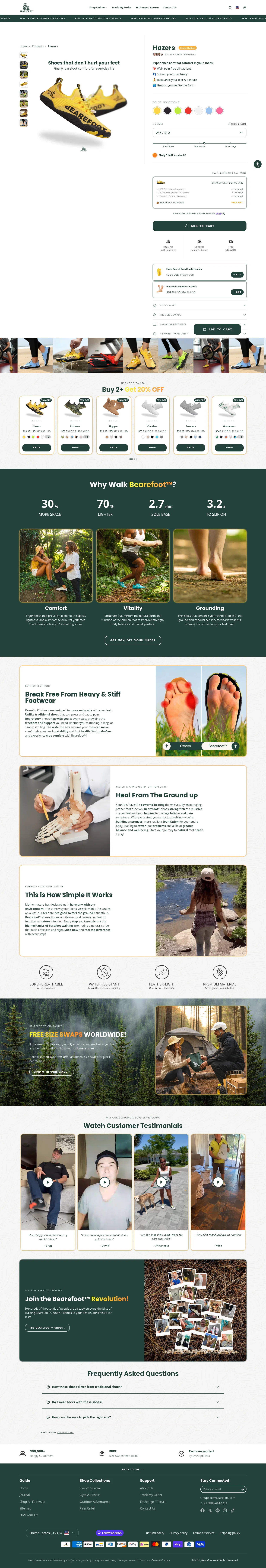bearefoot.com/products/hazers on desktop