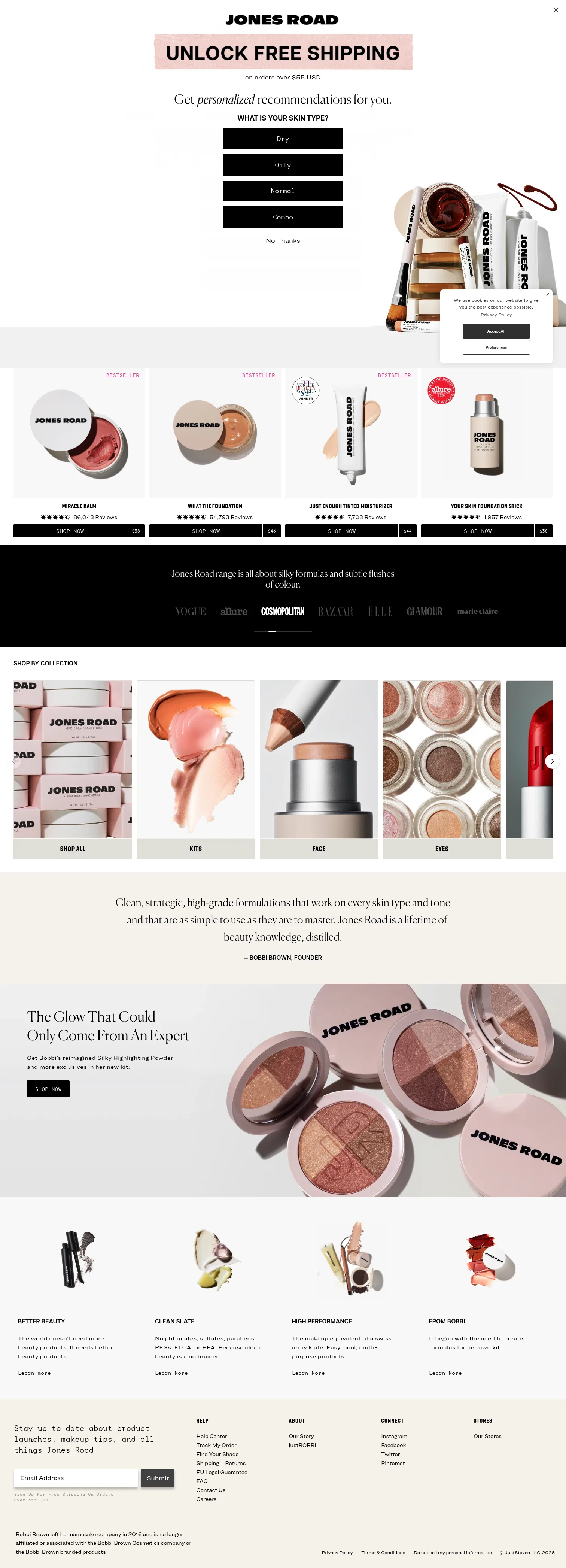 myshop.jonesroadbeauty.com/meta-mmb on desktop, full screenshot