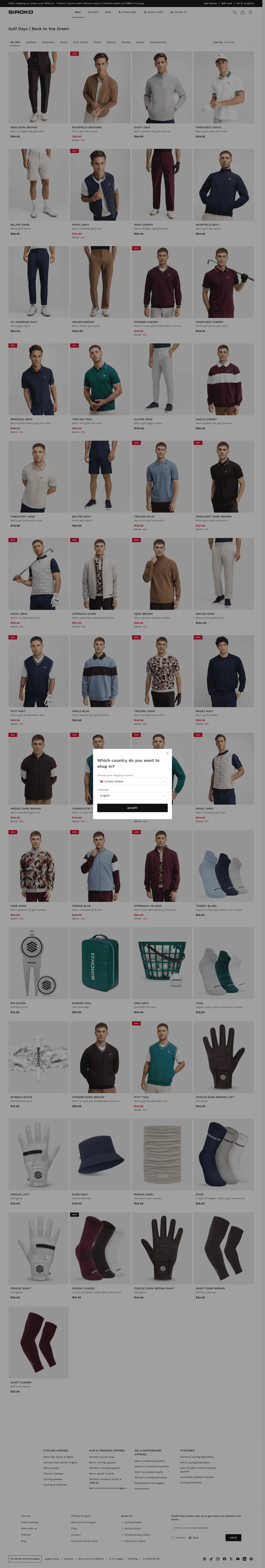 siroko.com/c/flash-sale-golf-back-to-the-green-men on desktop