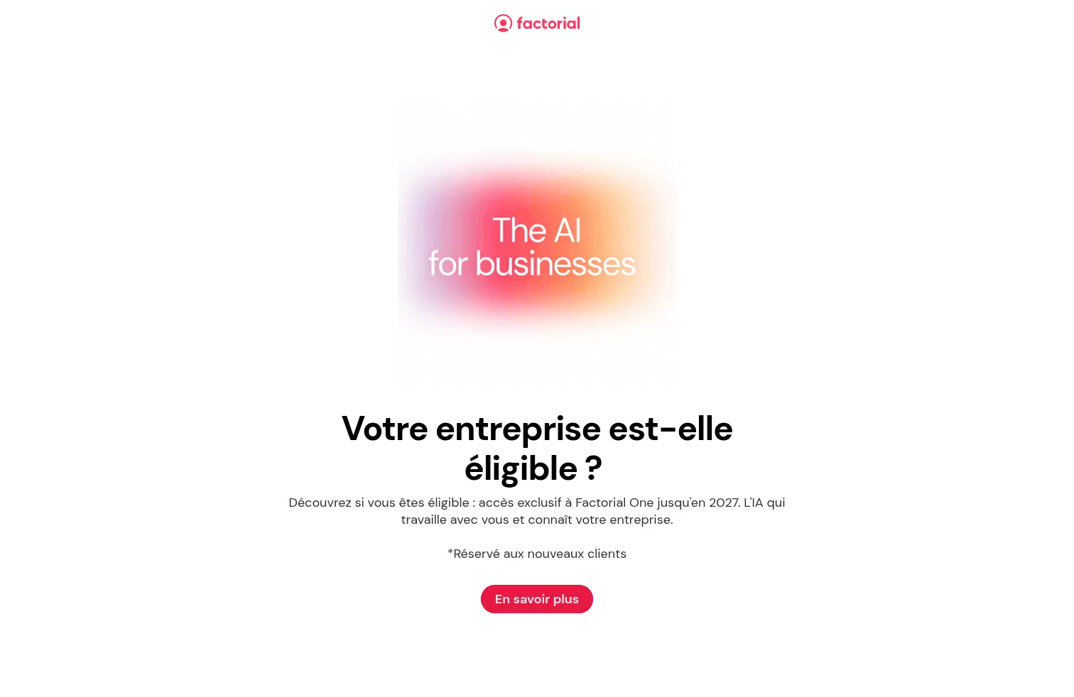 factorial.fr/quiz/factorial-ai-reset on desktop, full screenshot