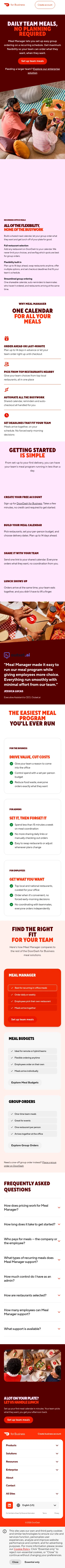 business.doordash.com/en-us/products/meal-manager-self-serve on mobile, full screenshot
