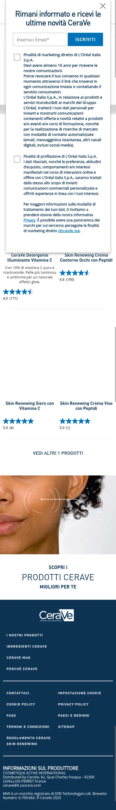 cerave.it/tutti-i-prodotti/antiage on mobile