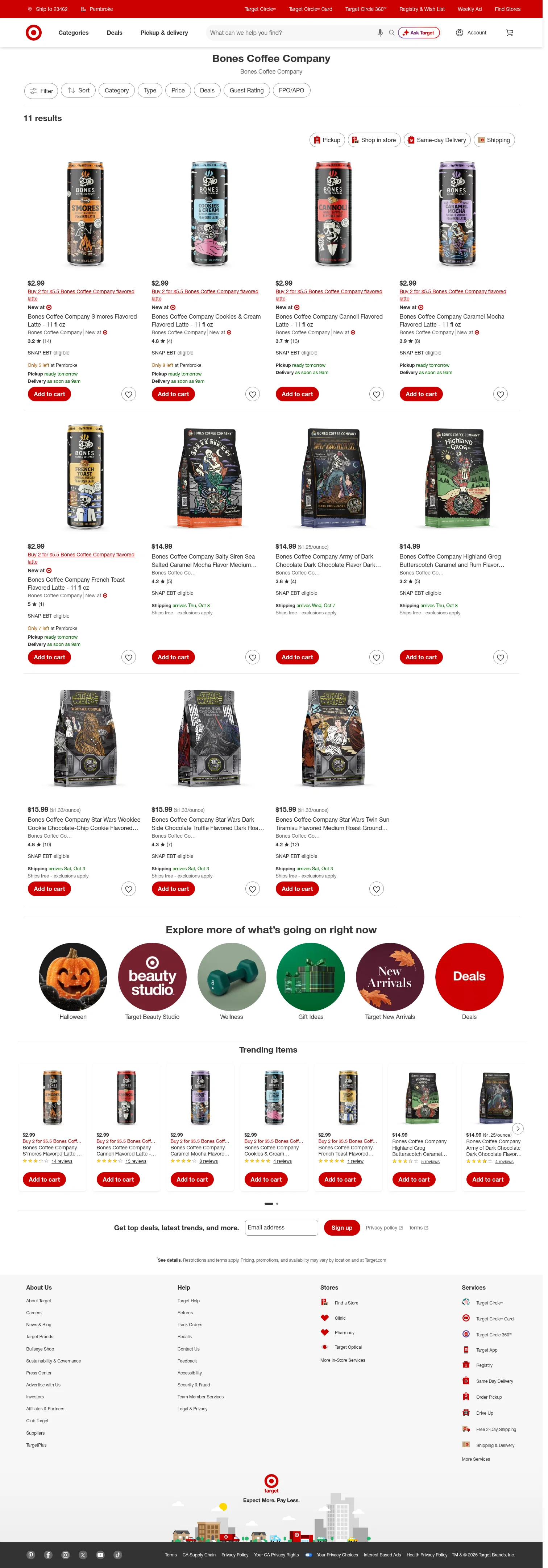 target.com/b/bones-coffee-company/-/N-q643legpztc on desktop