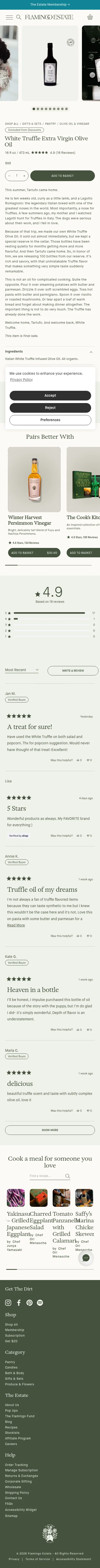 flamingoestate.com/products/white-truffle-extra-virgin-olive-oil on mobile