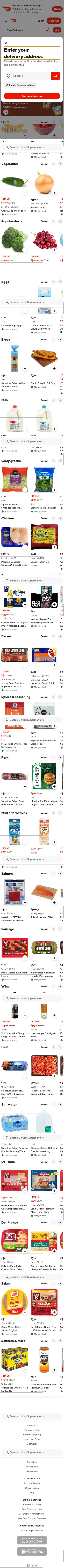 doordash.com/business/802316 on mobile, full screenshot