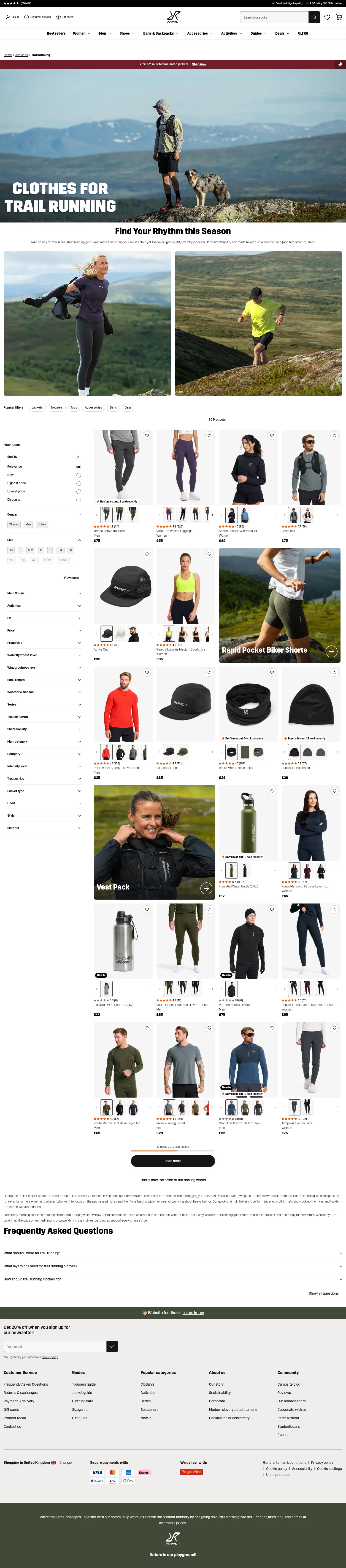 revolutionrace.co.uk/activities/trail-running on desktop