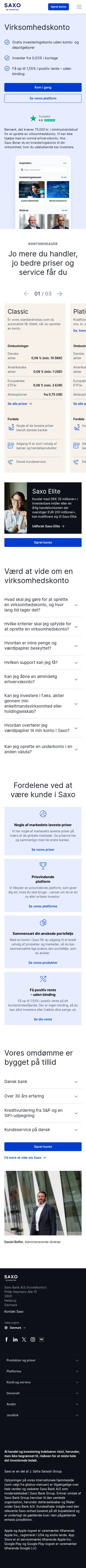 home.saxo/da-dk/accounts/corporate on mobile