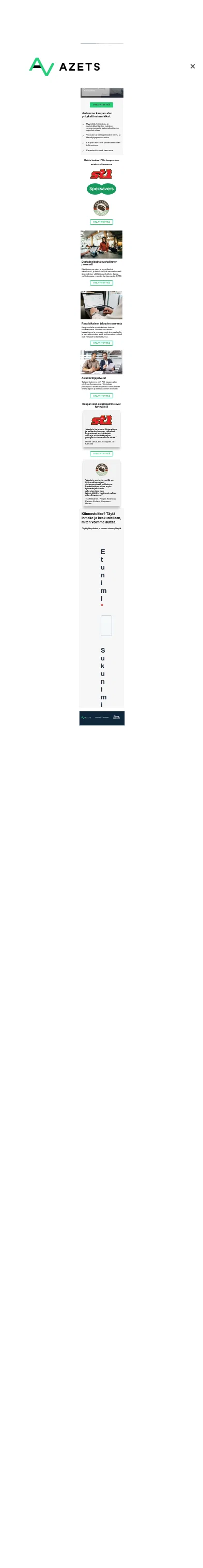 pages.azets.com/kaupan-ala on mobile