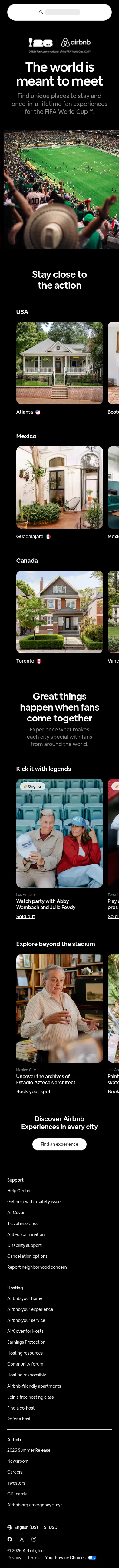 airbnb.com/fifa on mobile