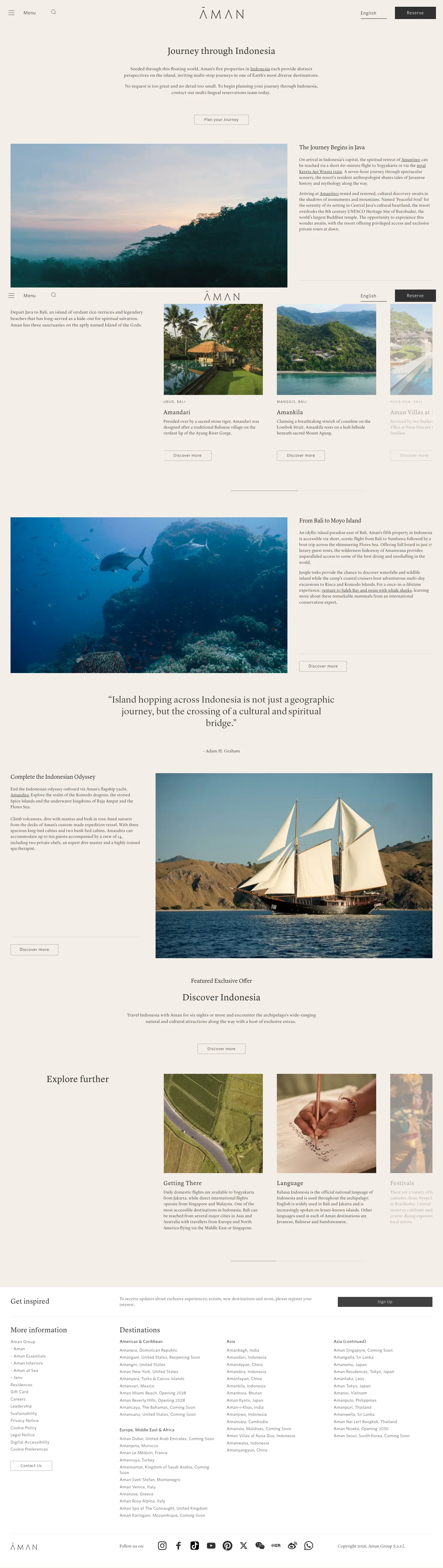 aman.com/stories/journey-through-indonesia on desktop, full screenshot