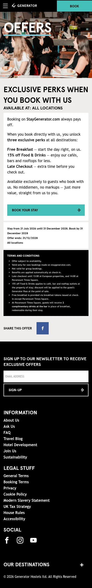 staygenerator.com/offers/featured-offers/exclusive-perks-when-you-book-with-us on mobile