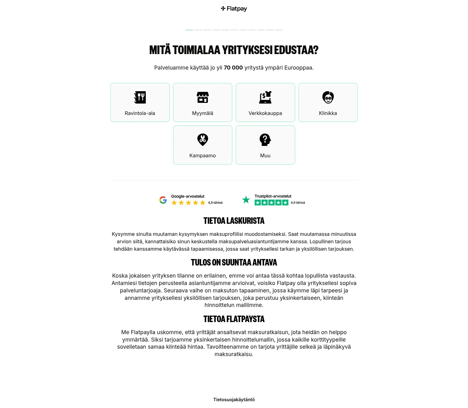 flow.flatpay.com/pl---fp---fi---meta on desktop, full screenshot